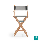 HPRC HIGH DIRECTOR CHAIR - NATURAL PVC
