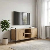 vidaXL TV omarica 99 x 33 x 50 cm Artisan hrast Inženirski les