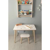 Hanah Home Deciji radni sto, Beli