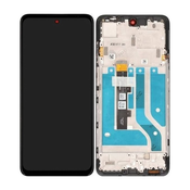 Motorola Edge 20 LIte XT2139 - LCD zaslon + steklo na dotik + okvir - 5D68C19271 Genuine Service Pack