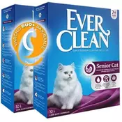Ever Clean SENIOR CAT pesek za mačke - varčno pakiranje 2 x 10 L