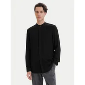 HUGO Srajca Kaleb 50554719 Črna Slim Fit