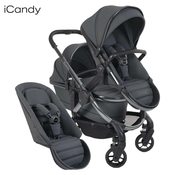 icandy® peach™ 7 dječja kolica double phantom dark grey