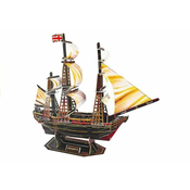 3D Jigsaw Puzzle – Bounty SailingGO – Kart na akumulator – (B-Stock) crveni