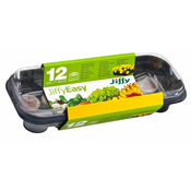 Mini lonček GH-12 + 12 šotnih tablet Jiffy-7, 27 x 11,5 x 6 cm