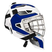 Hokejska maska za vratarja CCM Axis F5 CCE White/Royal Senior