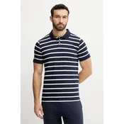 Pamucna polo majica Helly Hansen NEWPORT POLO za muškarce, boja: tamno plava, s uzorkom, 34412
