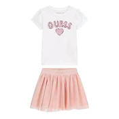 Guess Komplet majica in krilo K6RG09 K6YW0 Pisana Regular Fit