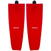 Hokejske nogavice Bauer Flex Stock Senior L/XL, rdeča