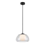 Rabalux Viseci luster Elowen, Providno staklo, 1xG9