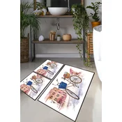 Lessentiel Maison Set 3 prostirke za kupatilo Šareni