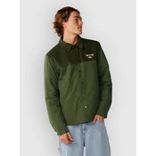 Rip Curl Classic Surf Cord Puffer Jacket dark olive