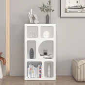 Hanah Home polica za knjige Bohem 90cm, 50 cm, bela