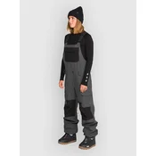 Volcom Creston 3D Stretch Bib ženske hlače dark grey