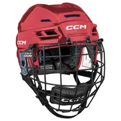Hokejska čelada CCM Tacks 310 Red Combo Senior M