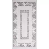 Sivo-bež pamucni tepih Vitaus Versace, 60 x 90 cm