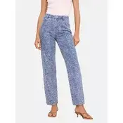 Lipsy Kavbojke  moder denim / bela