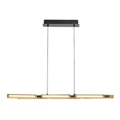 RABALUX LED Luster Remiel crna