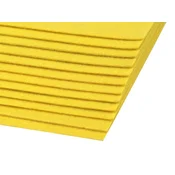 Tkanina dekorativni filc / filc 20x30 cm - (F37) rumena narcisa (12 kosov)