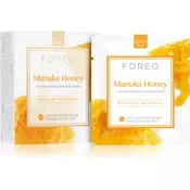 FOREO Farm to Face Manuka Honey revitalizacijska maska 6 × 6 g