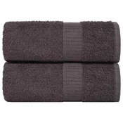 Rucnici za pranje FROGN 2 kom. Antracit 30x30 cm 360 g/m2