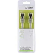 Belkin Belkin LAN (RJ45) Omrežni Priključni kabel CAT 5e S/FTP 2 m Siva Z zaščitnim zapornim zatičem