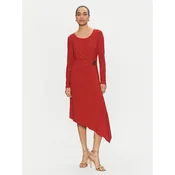 Joseph Ribkoff Cocktail obleka 243153 Rdeča Regular Fit