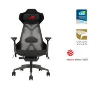 Gaming stolica ASUS ROG Destrier Ergo SL400, crna