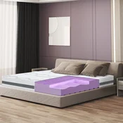 The White Stone The White Stone Ortopedska Vzmetnica 75x220 cm Srednja Trdota | Višina 25 cm | Hipoalergena in Zračna Tkanina, (5000186104)
