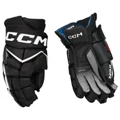 Hokejske rokavice CCM JetSpeed FT8 Pro Black/White Junior 11 palcev