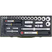 Proxxon Garnitura gedora 1/4”+ 1/2” (56-delni)