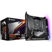 Gigabyte B550I AORUS PRO AX, AMD, Prikljucnice AM4, 3rd Generation AMD Ryzen™ 3, 3rd Generation AMD Ryzen 5, 3rd Generation AMD Ryzen™ 7, 3rd..., DDR4-SDRAM, 64 GB, DIMM