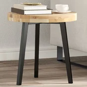 Okrugla stolna ploca O 40 x 4 cm od masivnog bagremovog drva