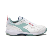 Ženske tenisice Diadora S.Challenge 5 Sl Clay - white/surf spray/legion blue