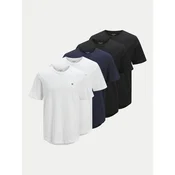 Jack & Jones Premium Majica  modra / črna / bela