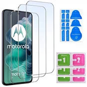 3x KALJENO STEKLO za Motorola Moto G35 5G komplet 3 zaščitnih stekel
