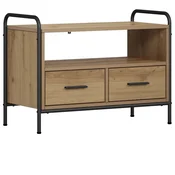vidaXL TV omarica 67,5 x 33 x 50 cm Artisan hrast Inženirski les