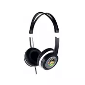 Gembird MHP-JR-BK naglavne slušalice i slušalice s ugradenim mikrofonom Žicano Obruc za glavu Glazba Crno