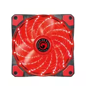 Marvo FN-10RD ventilator za PC, LED, crveni