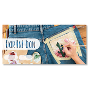 Darilni bon za slikanje na tekstil in usnje