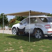 vidaXL Tenda za avtodom in počitniško prikolico 3x2x2,15 m bež