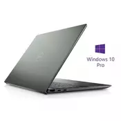 DELL Laptop Vostro 5310 13.3 QHD+ 300nits i7-11370H 8GB 512GB SSD GeForce MX450 2GB Backlit FP Win10Pro Sage green 5Y5B
