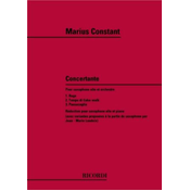CONSTANT:CONCERTANTE SAXOPHONE ALTO ET PIANO