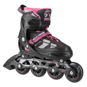Nils Extreme NA11002 črno/vijolični rolerji - 5907695543377