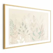 shumee Poster - Pastelno-bež glade