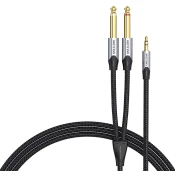 Kabel Vention audio kabel mini jack 3,5 mm na 2x jack 6,35 mm muški, 8 m