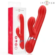 Intense VIBRATOR RABBIT Intense Lele Rotating & Oscillating Red