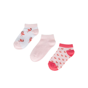 Nogavice Jenny 7KB-001-SS25 (3-PACK) Roza