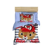 Lessential Maison PH145 Plavo Belo Crveno Posteljina za Bebe