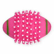 Pasja igrača – vinilna rugby žoga z izrastki, 11 cm
